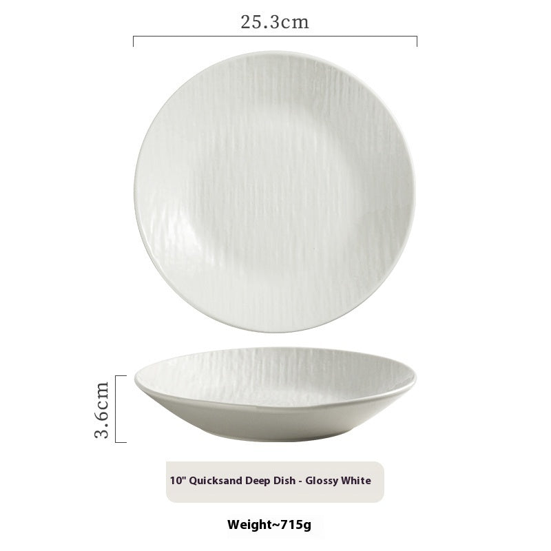 High-grade Western Soup Fruit Salad Plate