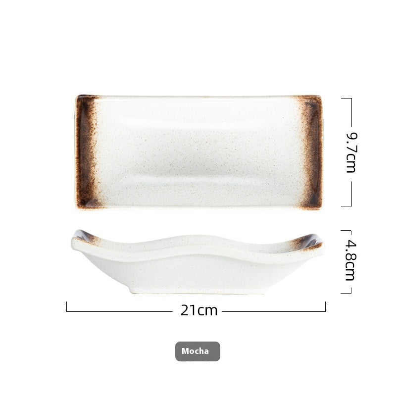 Ceramic Creative Rectangle Dish