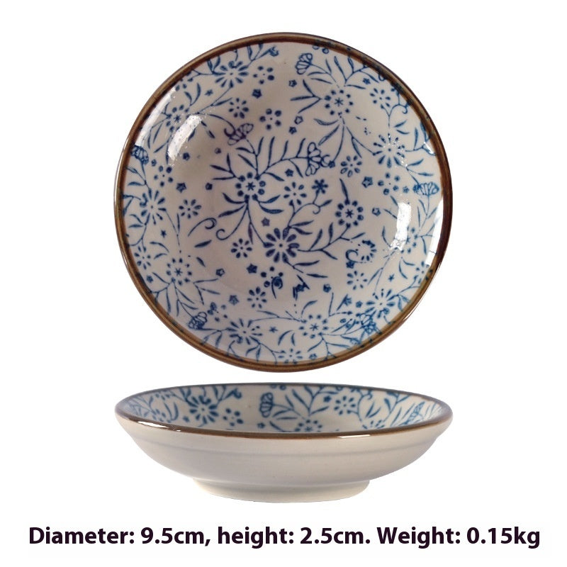 Simple Style Round Ceramic Plate