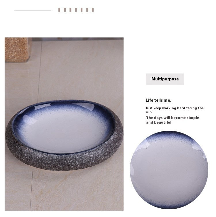 Elegant Round Deep Plate