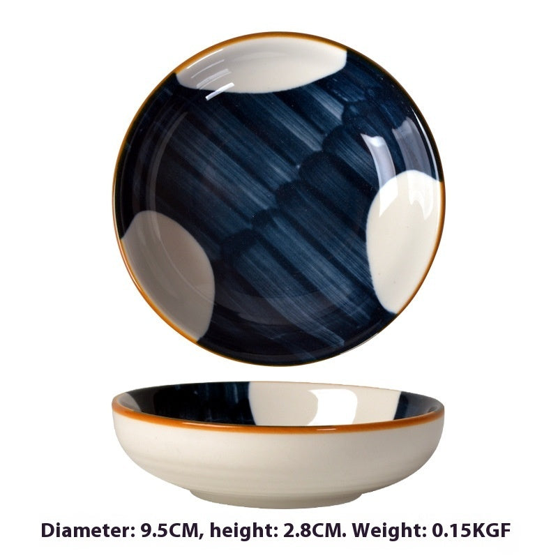 Simple Style Round Ceramic Plate