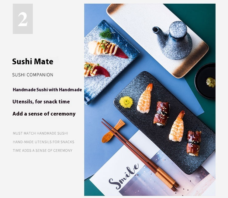 Elegant Creative Ceramic Plate Household