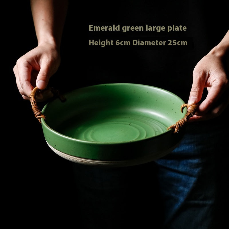 Retro Creative Ceramic Plate