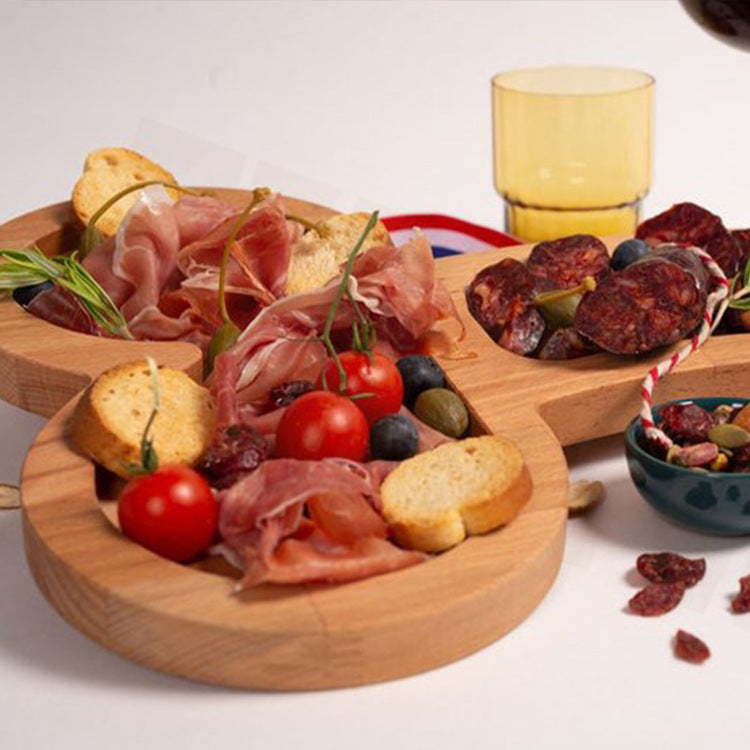 Funny Wooden Party Plate