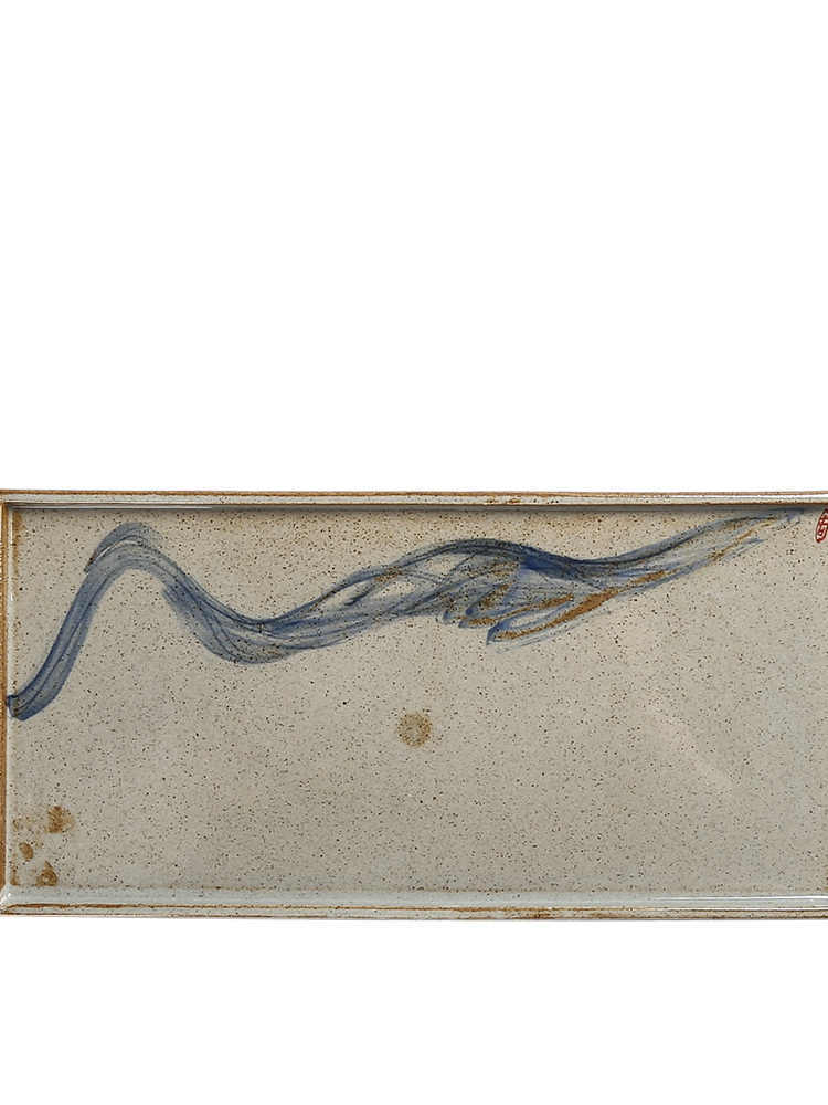 Handmade Ceramic Creative Retro Plate