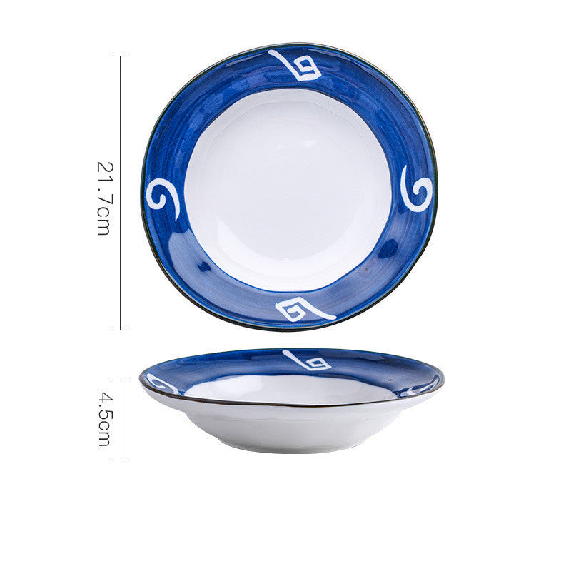 Ceramic Round Deep Plate