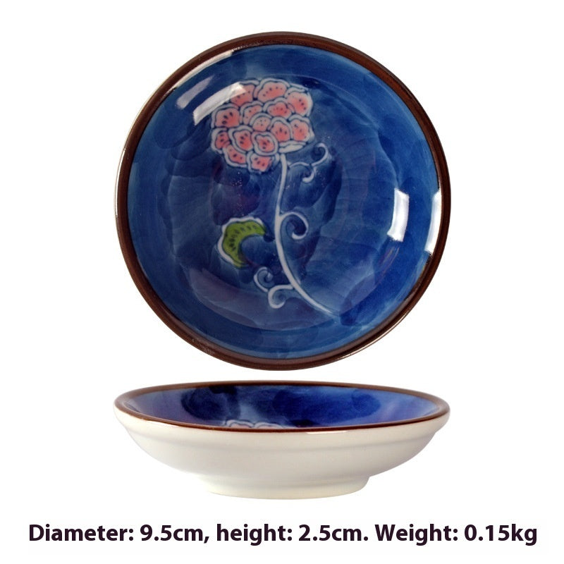 Simple Style Round Ceramic Plate