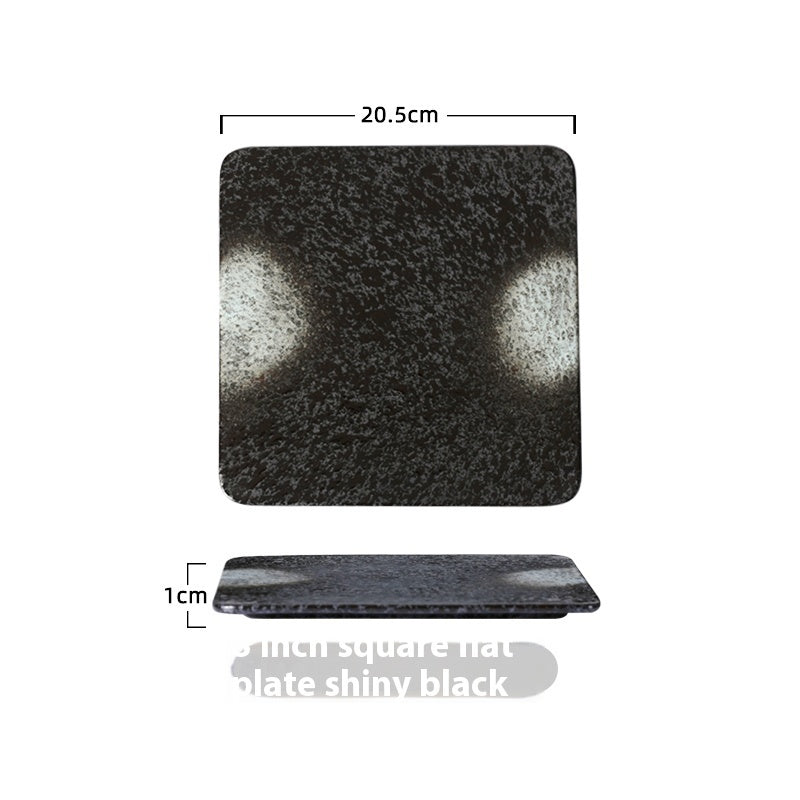 Ceramic Tableware Square Plate Dish