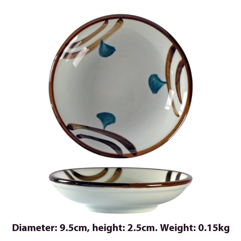 Simple Style Round Ceramic Plate