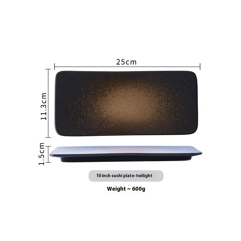 Elegant Creative Ceramic Plate Household