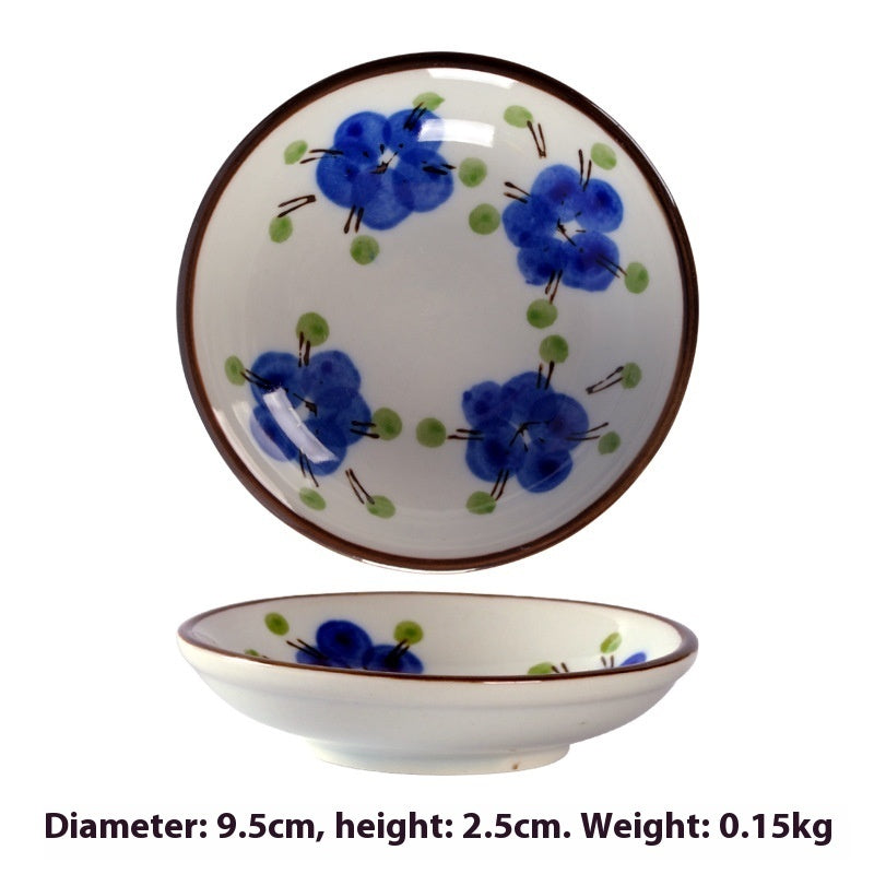 Simple Style Round Ceramic Plate