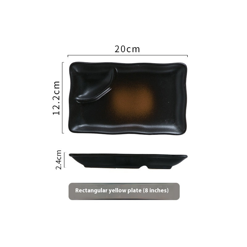 Rectangular Ceramic Plate