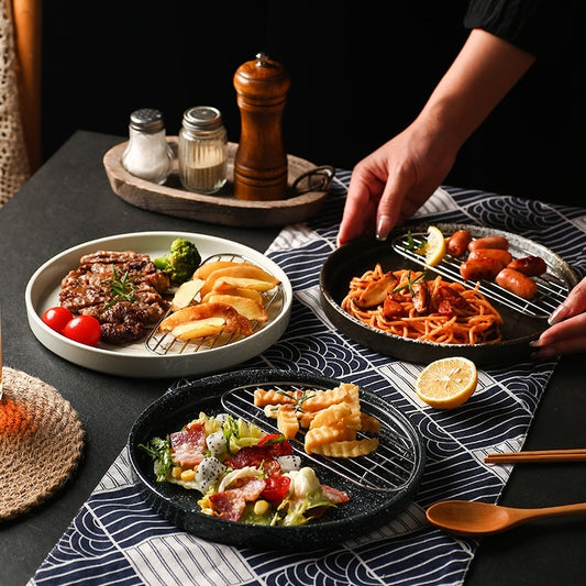 Creative Retro House Plate