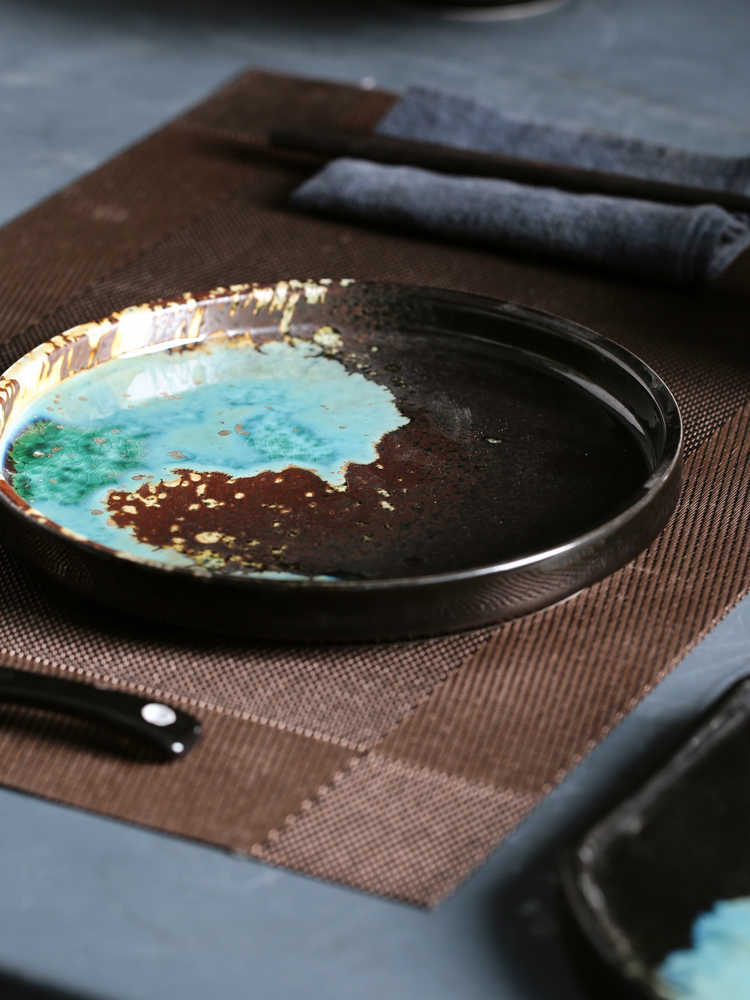 Creative Round Ceramic Plate