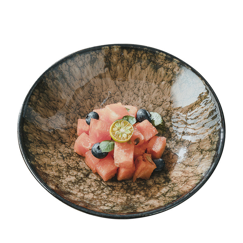 Ceramic Creative Household Round Dinner Plate