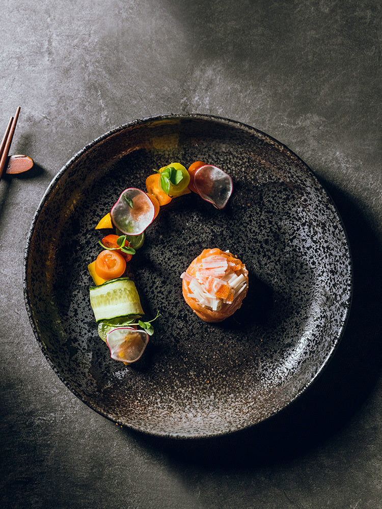 Ceramic Large Deep Plate