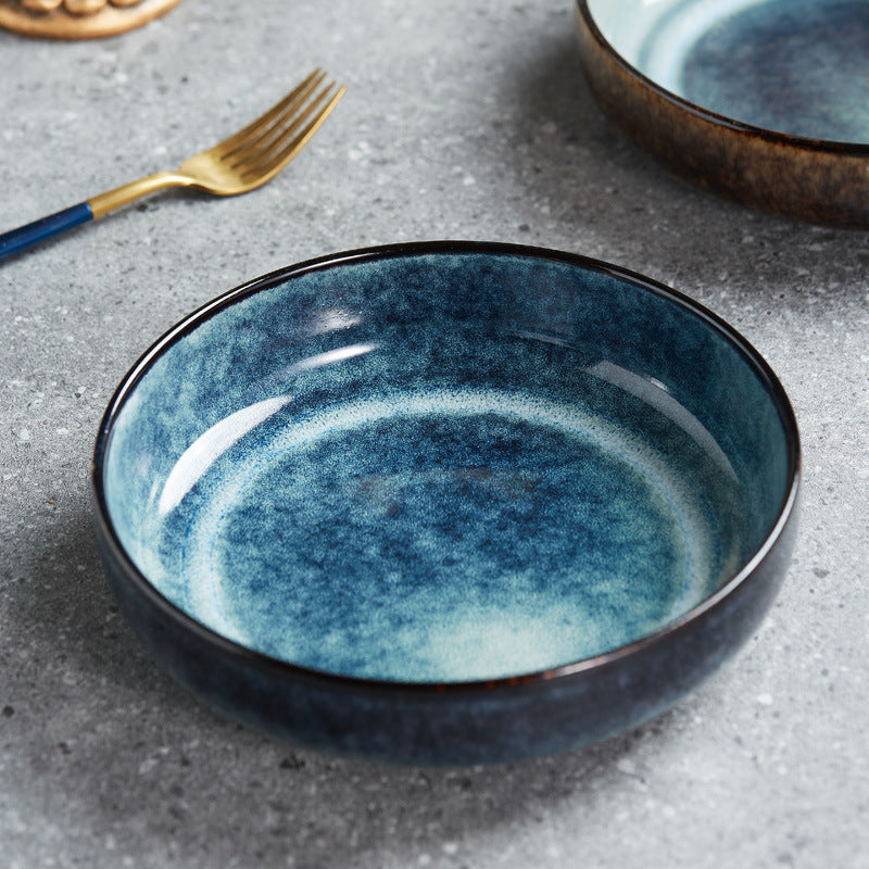 Beautiful Ceramic Homehold Deep Plate