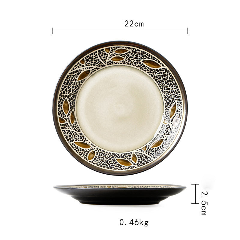 Ceramic Flat Creative Plate