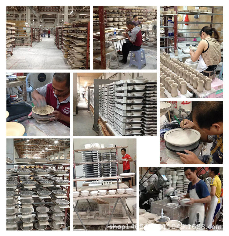 Keramički tanjur za posuđe nepravilnog oblika