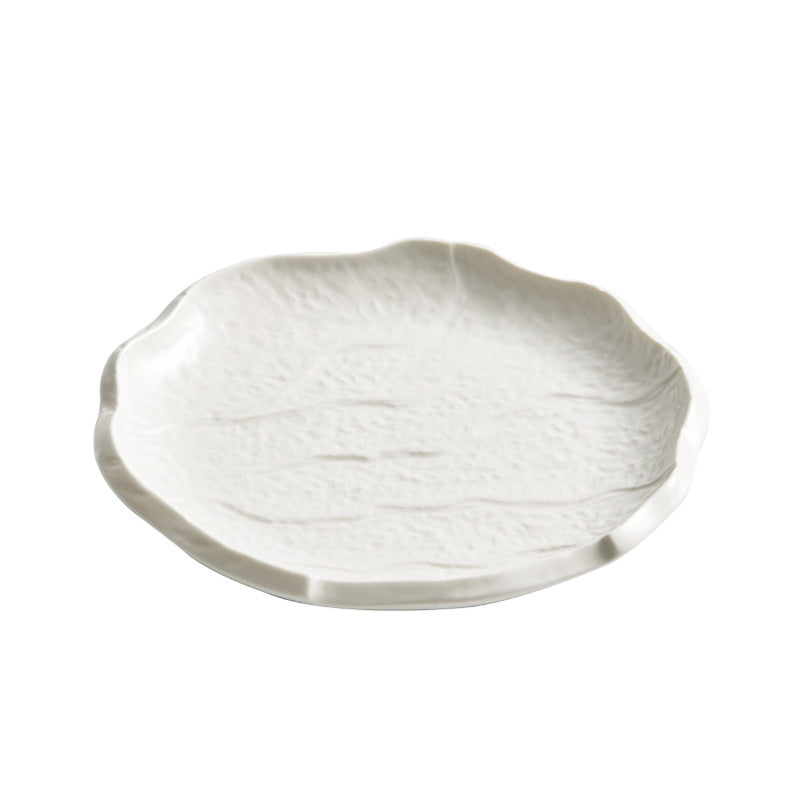 Creative White Household Ceramic Dishes