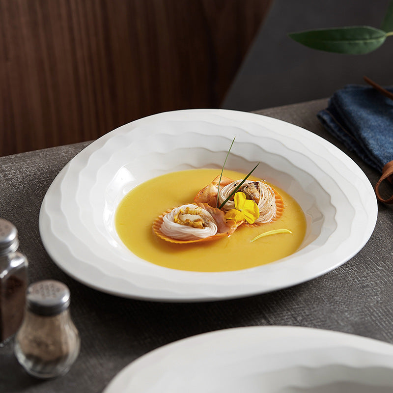 Creative Western Cuisine Plate