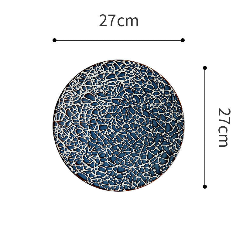 Elegant Creative Round Porcelain Plate