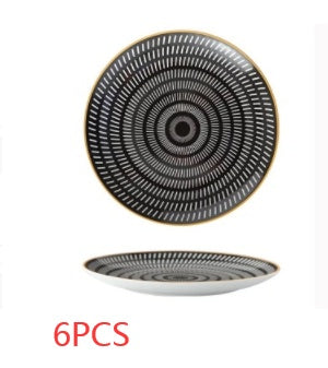 Nordic Style Geometric Series Ceramic Plate