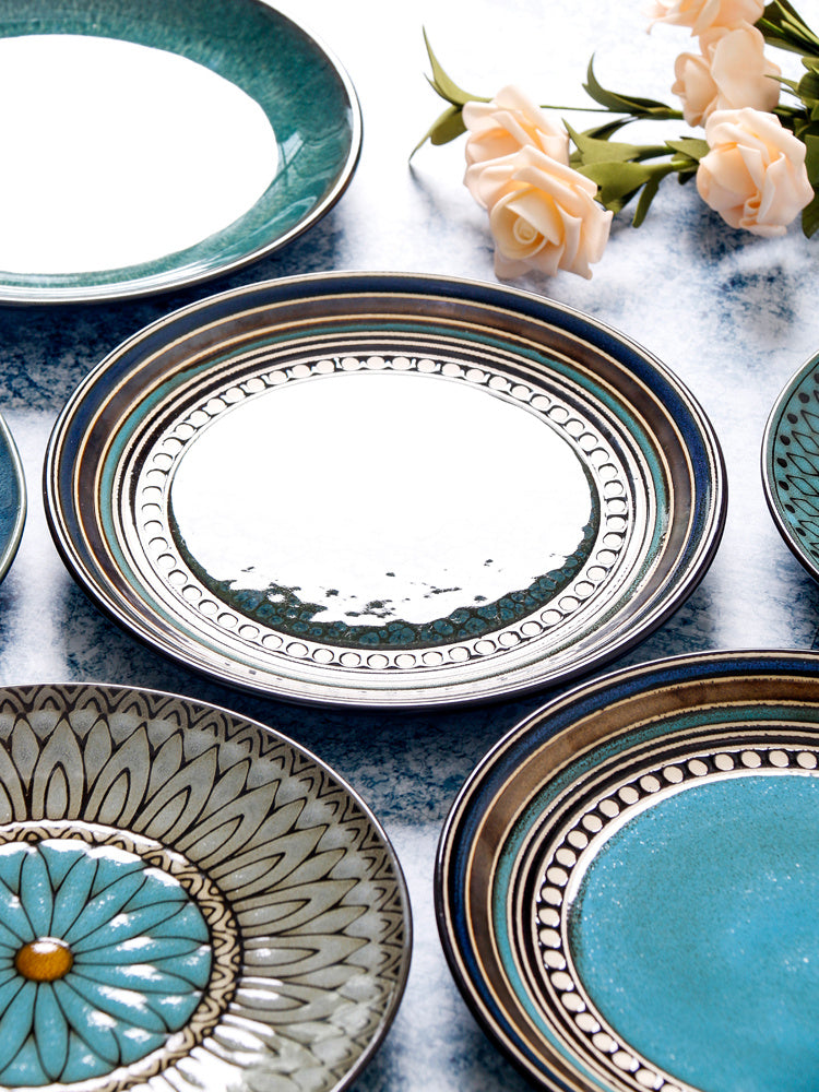 Ceramic Flat Creative Plate