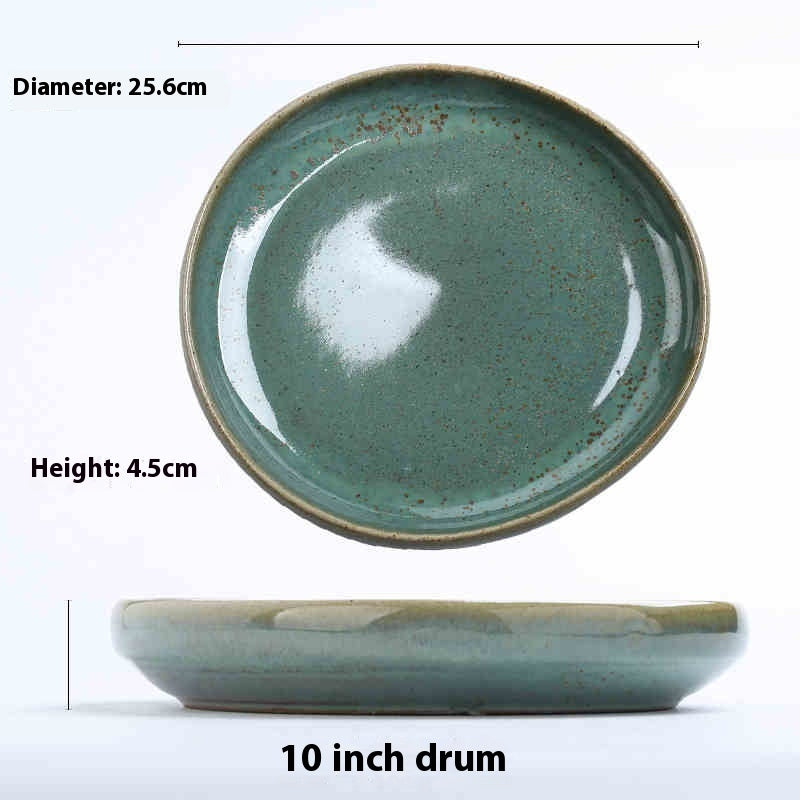 Simple Ceramic Irregular Shaped Creative Plate