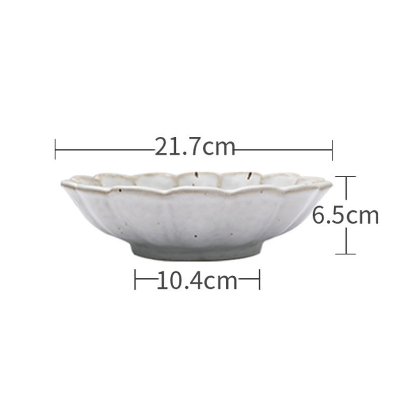 Ceramic Household Bowl Plate