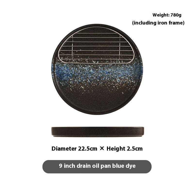 Creative Retro House Plate