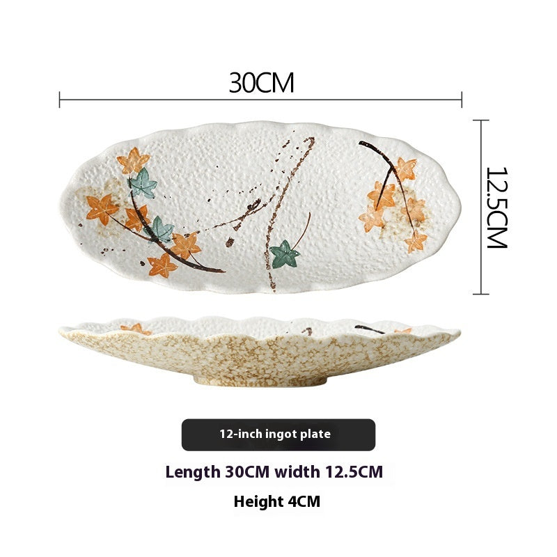 Creative Retro Dinner Plate