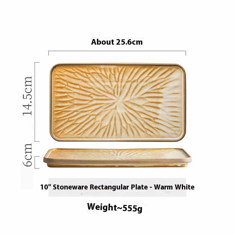 High-grade Retro Barbecue Plate Commercial