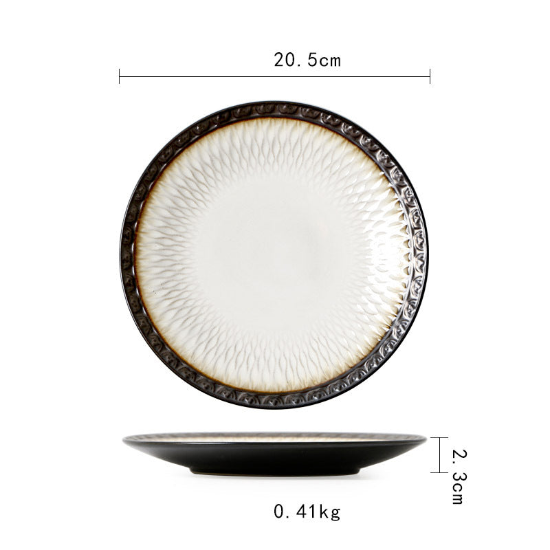 Ceramic Flat Creative Plate