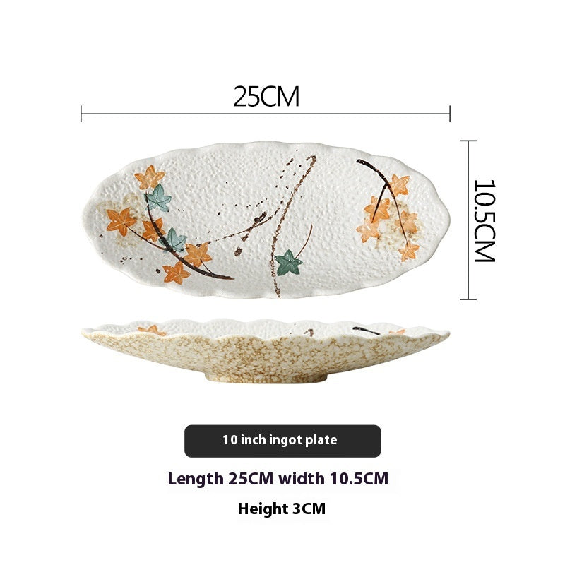 Creative Retro Dinner Plate