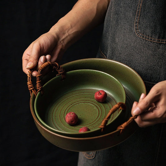 Retro Creative Ceramic Plate