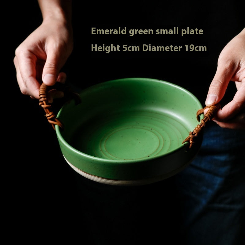 Retro Creative Ceramic Plate