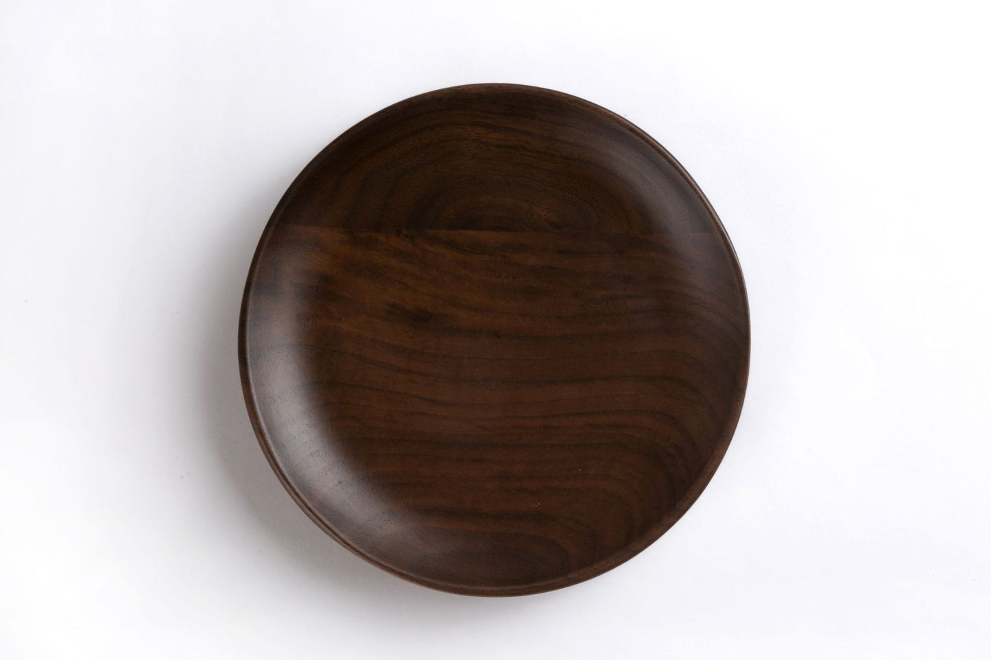 Black Walnut Round Fruit Plate