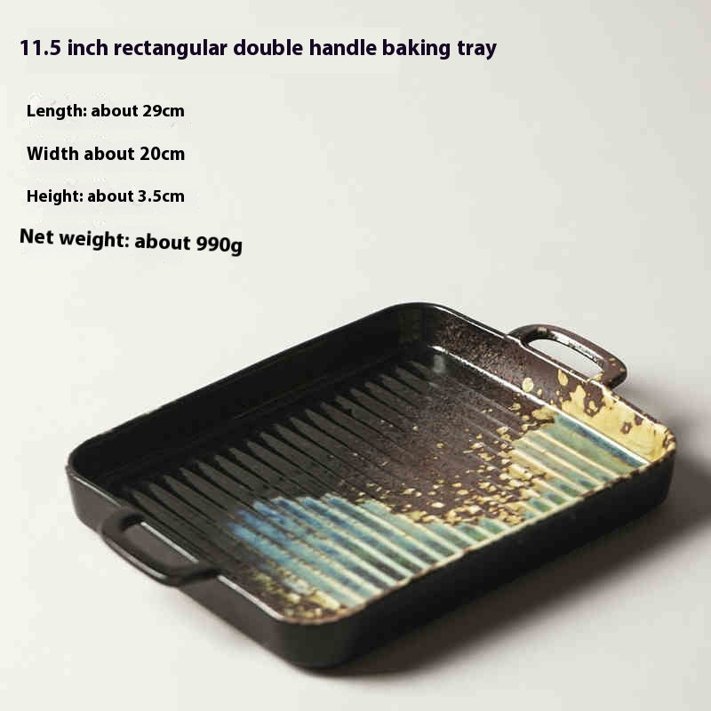 Household Baking Porcelain Dinner Plate