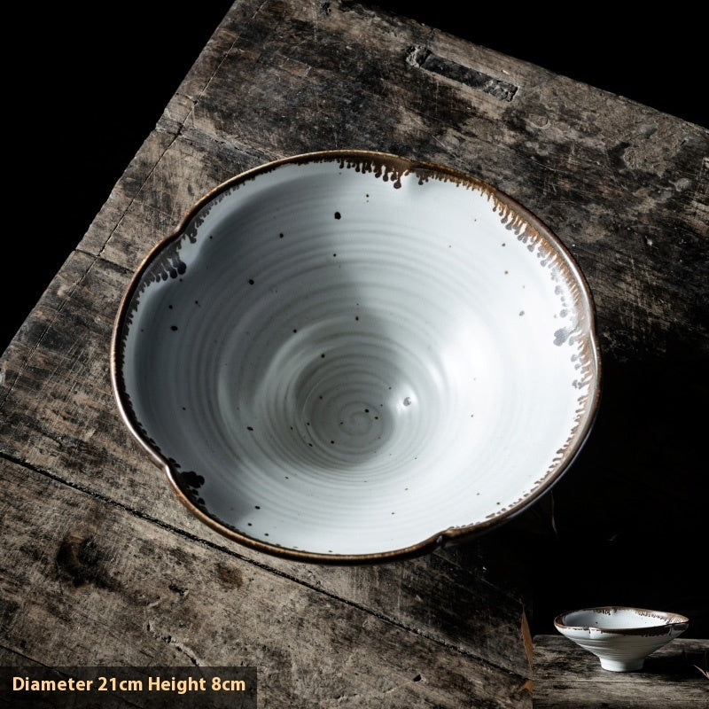 Vintage čipkasti voćni tanjur prigušeni zbroj tanjura