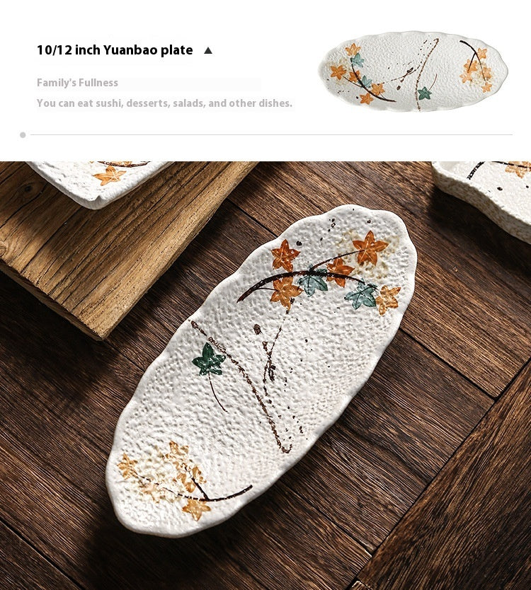 Creative Retro Dinner Plate