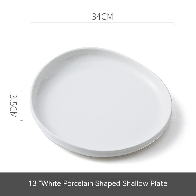 Nordic Style Creative Restaurant Ceramic Plate