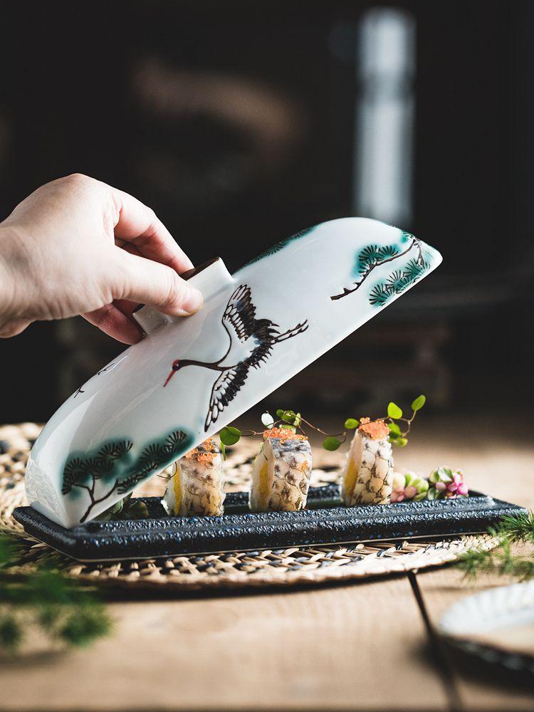 Ceramic Rectangular Bird Plate