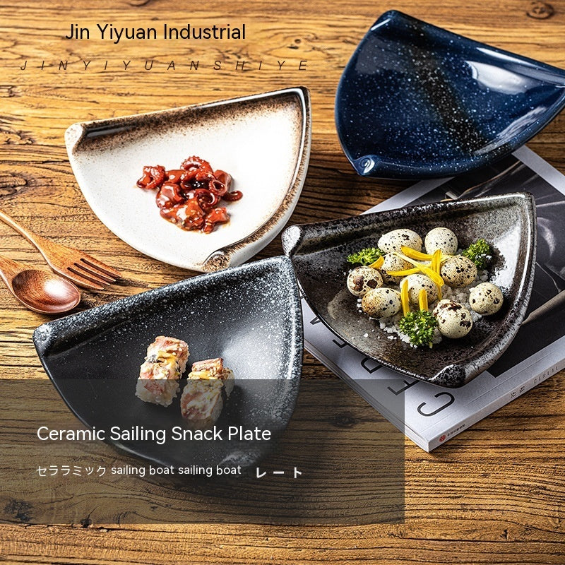 Creative Japanese Ceramic Art Plate