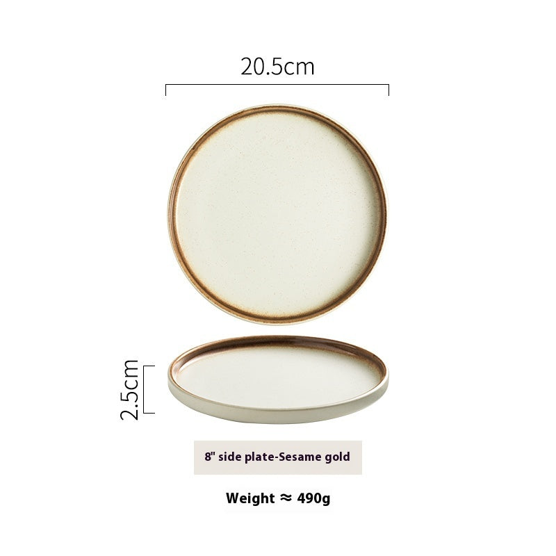 Western Cuisine Creative Flat Plate