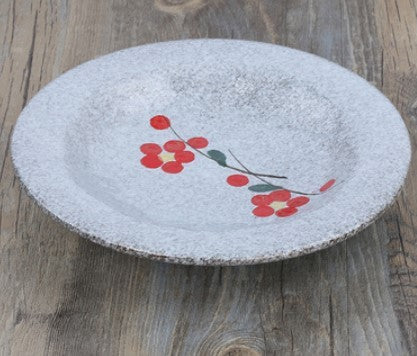 Retro Ceramic Round Plate