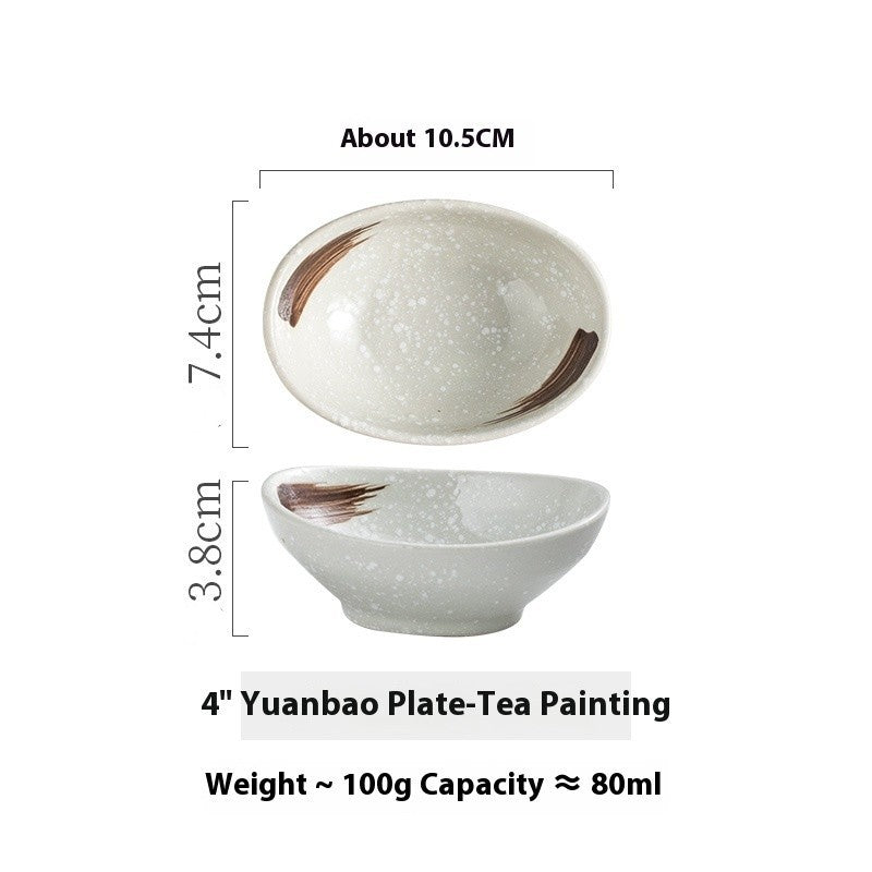 Creative Sauce Dish Ceramic Plate