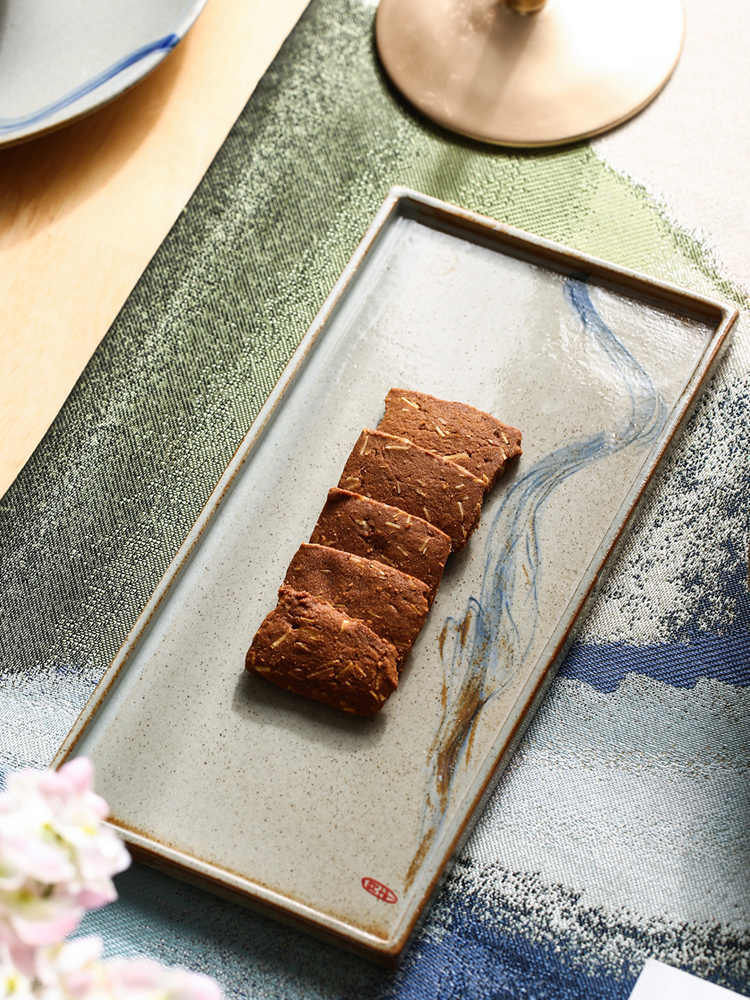 Handmade Ceramic Creative Retro Plate