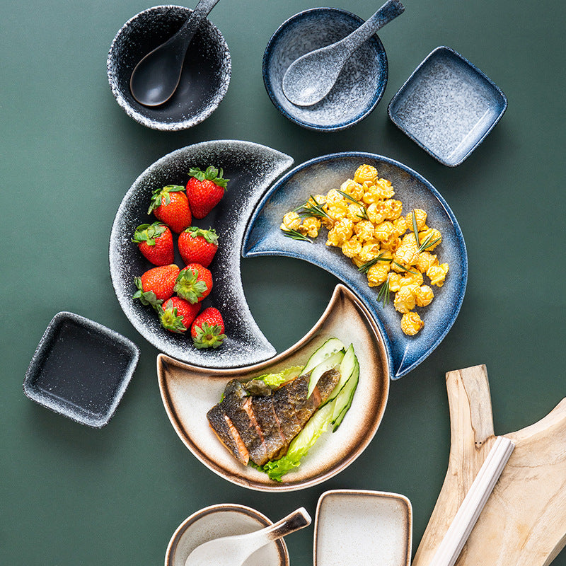 Creative Moon Ceramic Tableware Plate