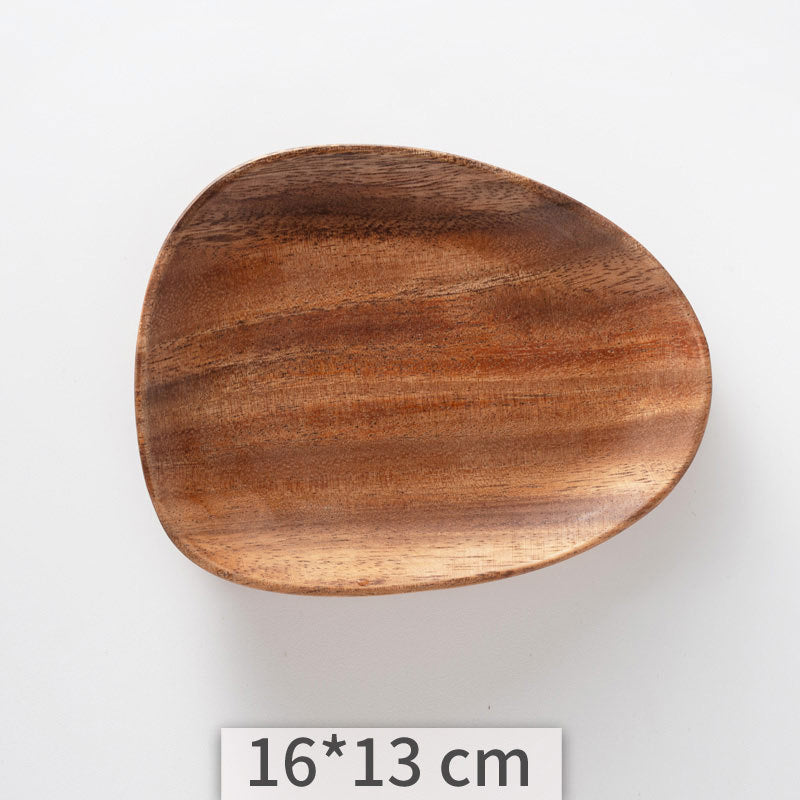 Wooden Irregular Shape Plate